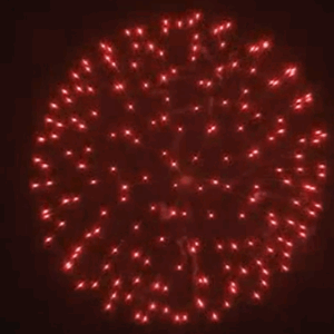 3LD1001: Lidu 3″ Red Peony